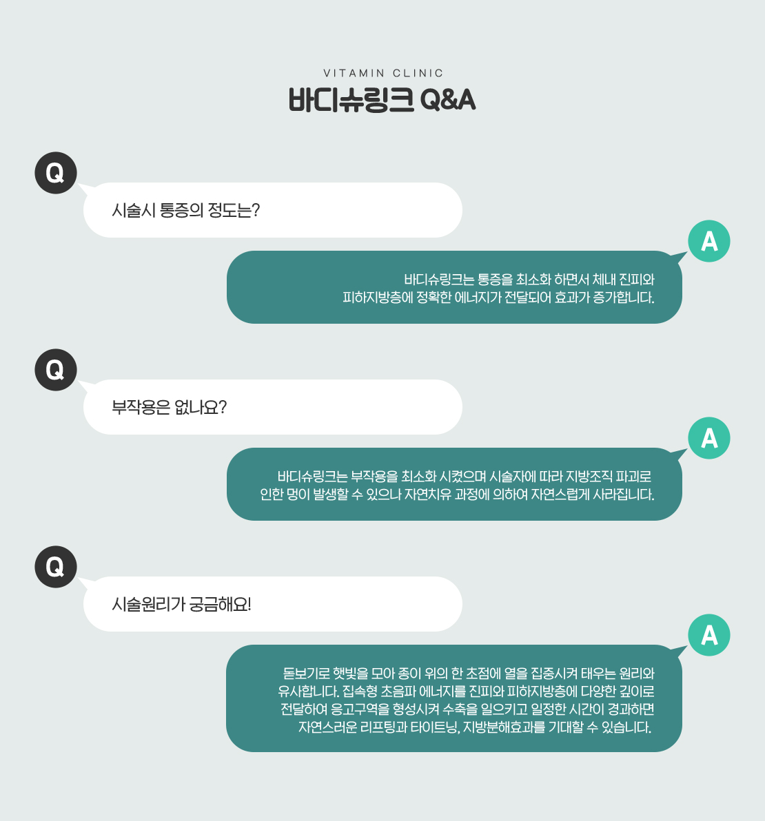 바디슈링크 Q&A